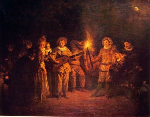 Watteau: L'amore al teatro italiano
